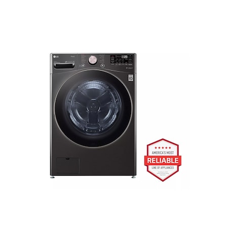 Lg LG 4.5 cu. ft. Ultra Large Capacity Smart Wi-Fi Enabled Front Load Washer WM4000HBA
